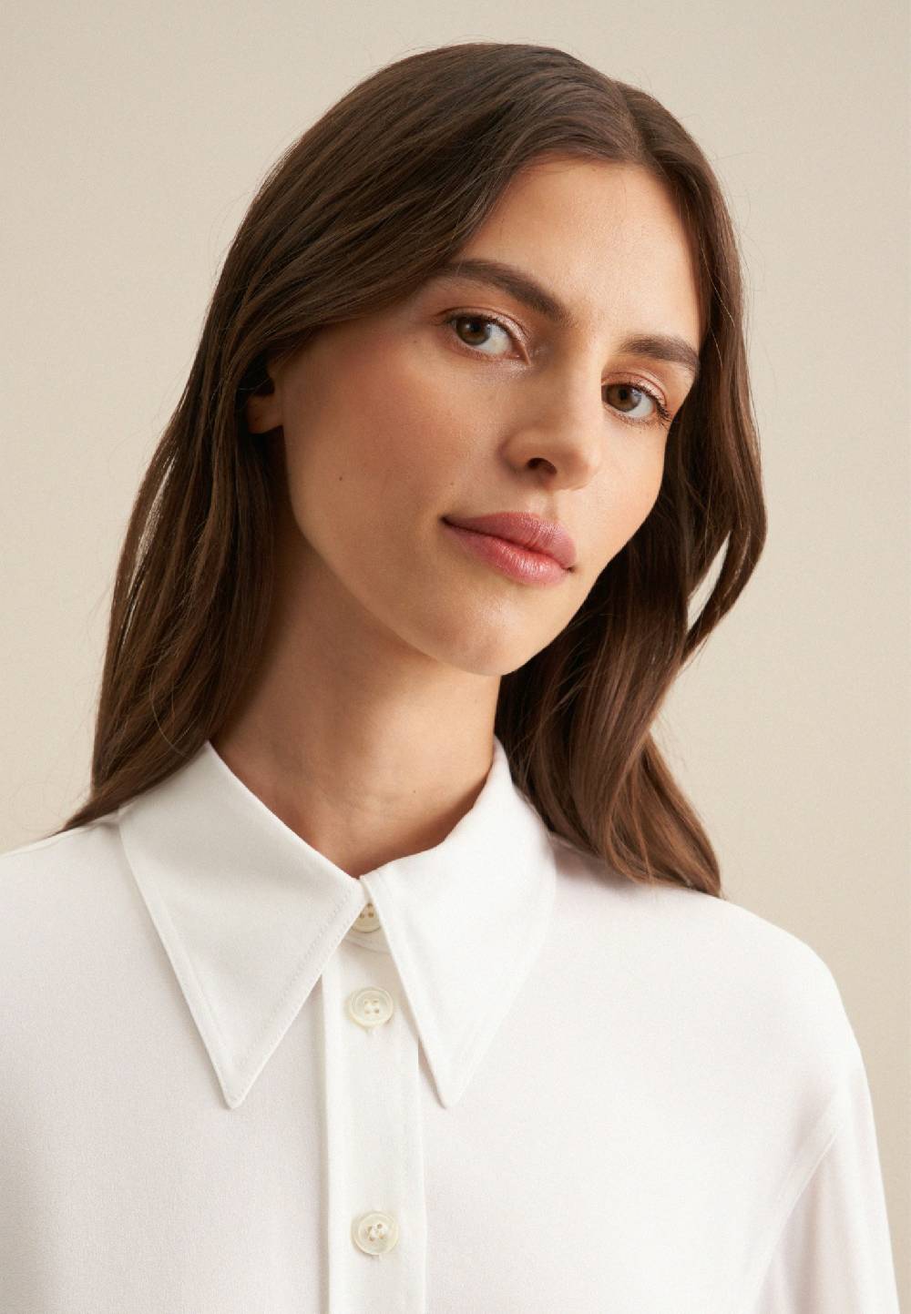 Seidensticker Krepp Satin Hemdbluse