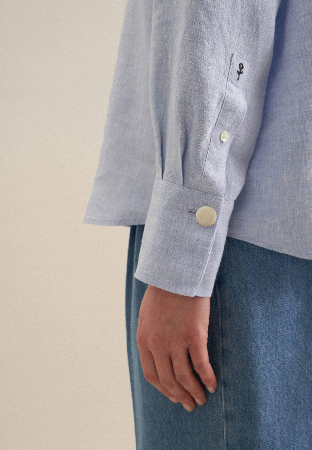 Seidensticker Leinen Hemdbluse
