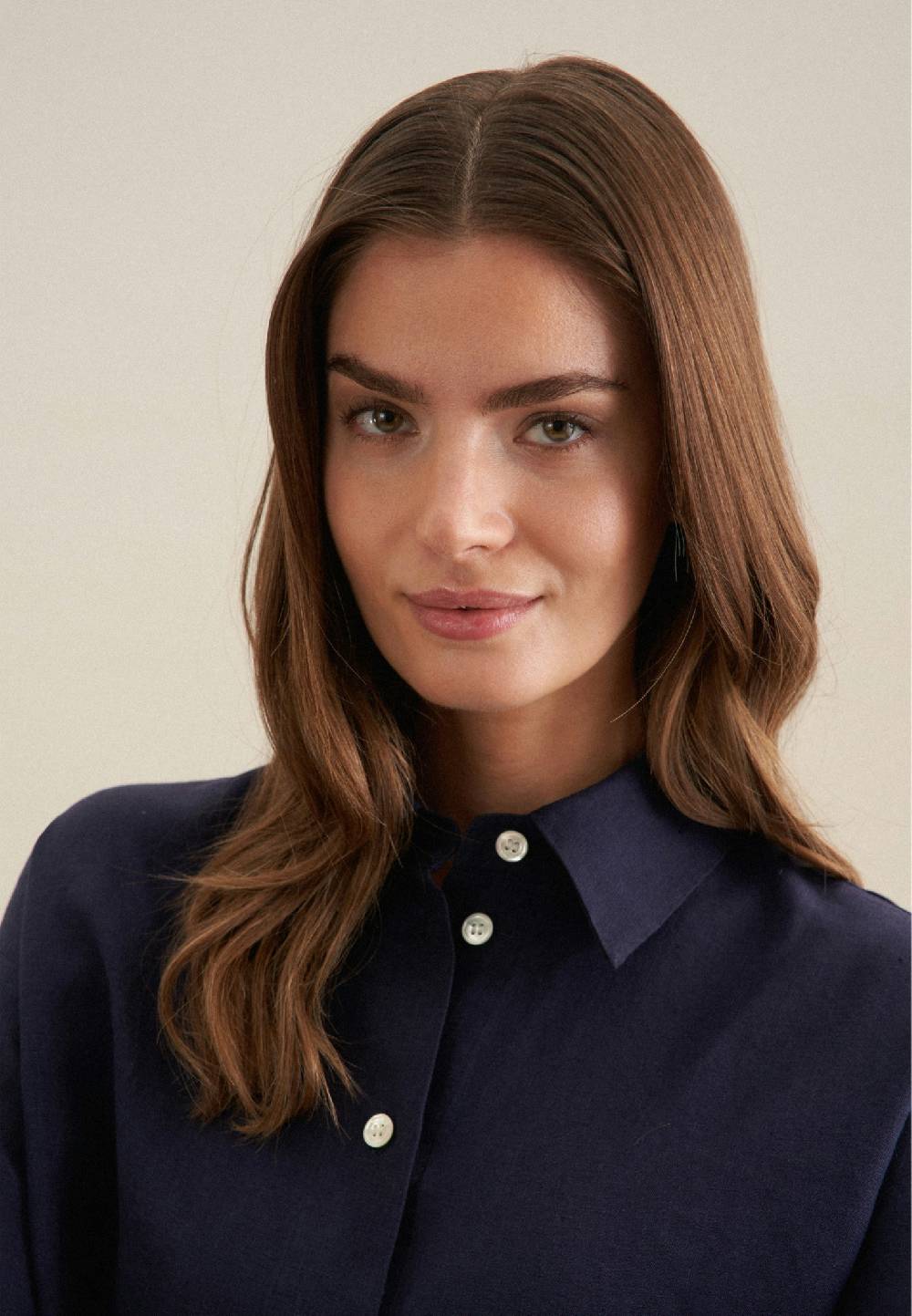 Seidensticker Leinen Longbluse