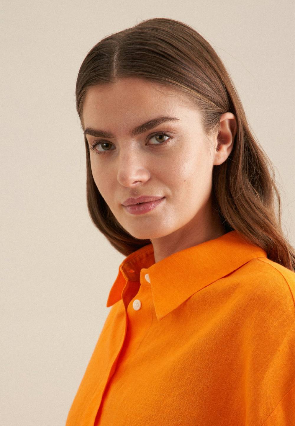 Seidensticker Leinen Longbluse