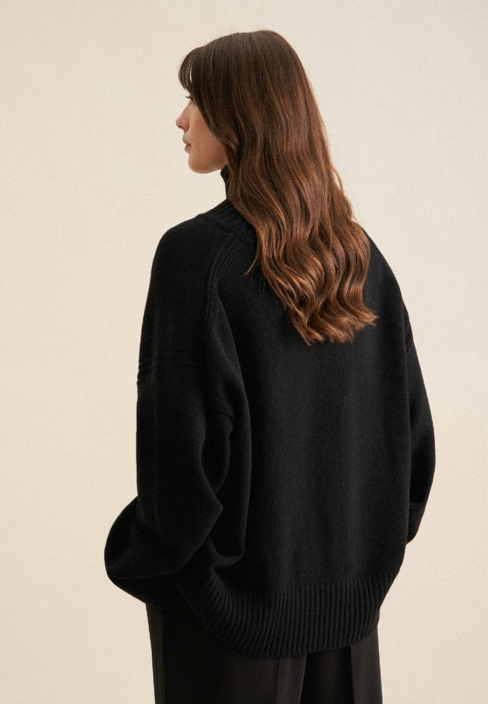 Seidensticker Rollkragen Pullover Oversized