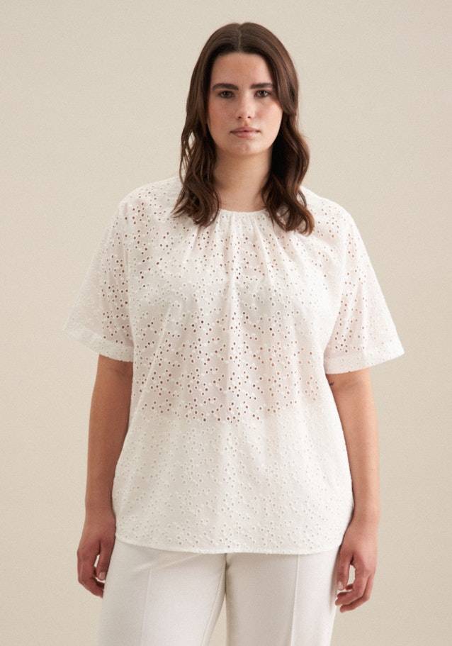 Seidensticker Rundhals Hemdbluse Regular