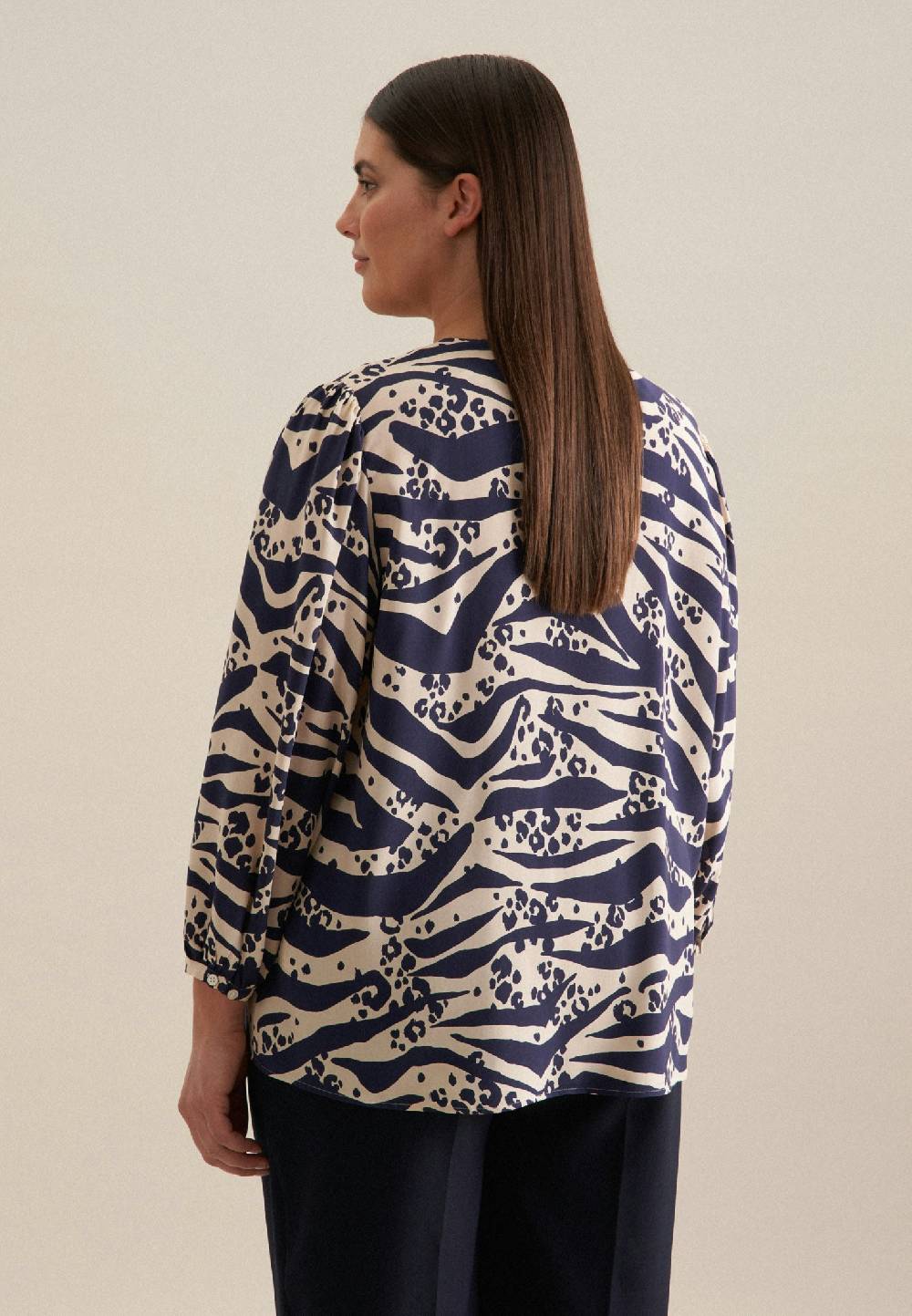 Seidensticker Rundhals Shirtbluse Regular