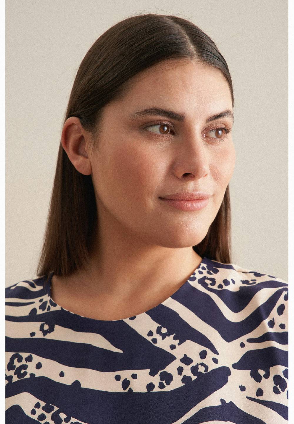 Seidensticker Rundhals Shirtbluse Regular