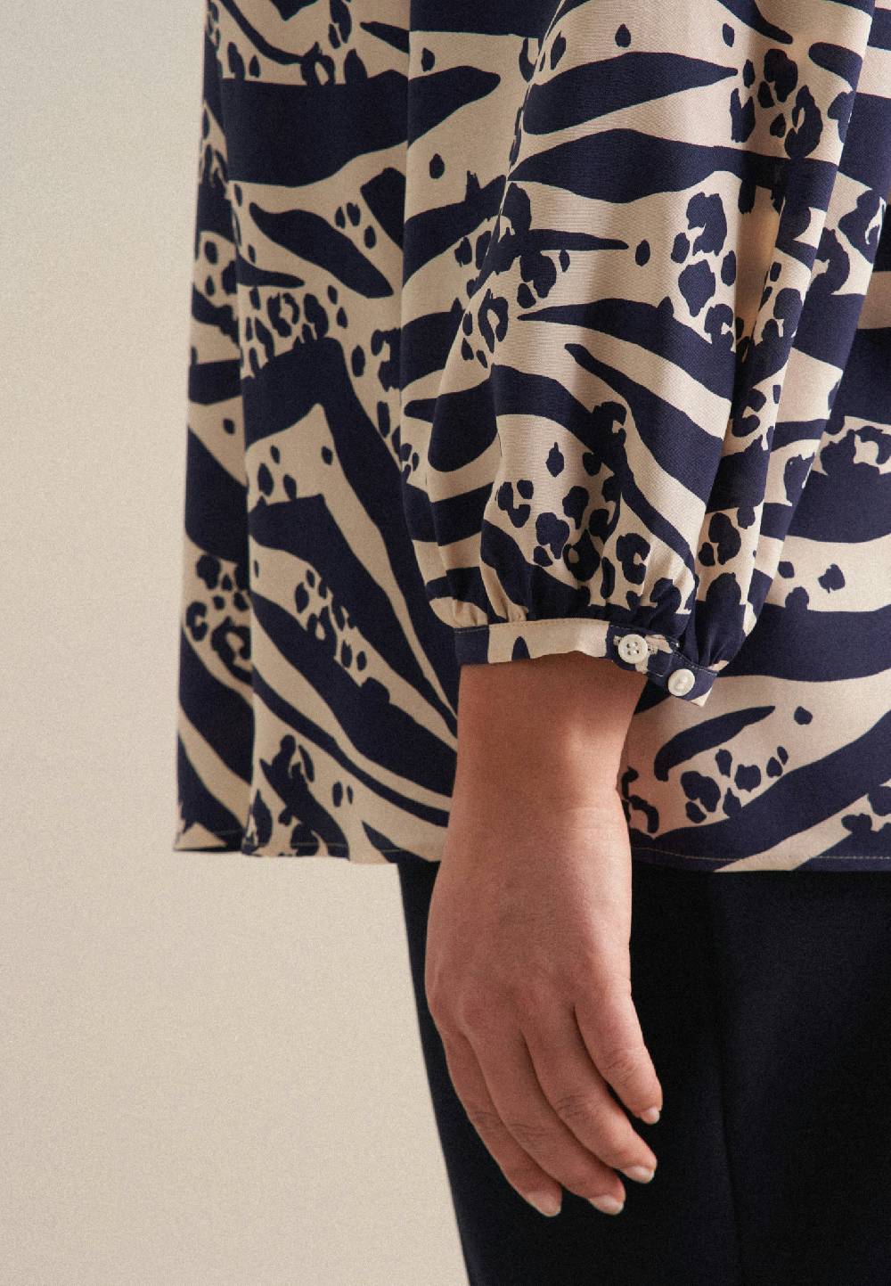 Seidensticker Rundhals Shirtbluse Regular