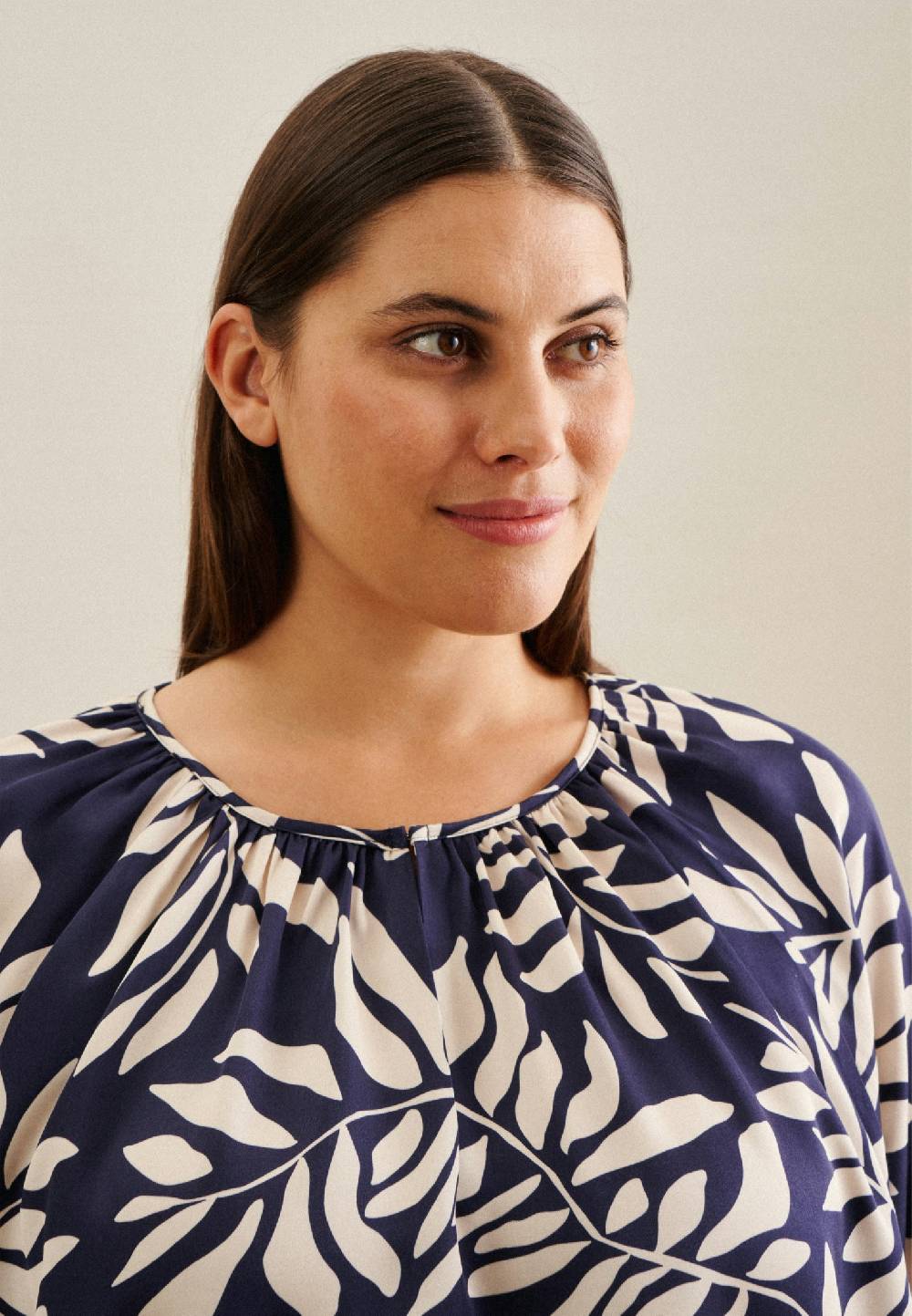 Seidensticker Rundhals Shirtbluse Regular