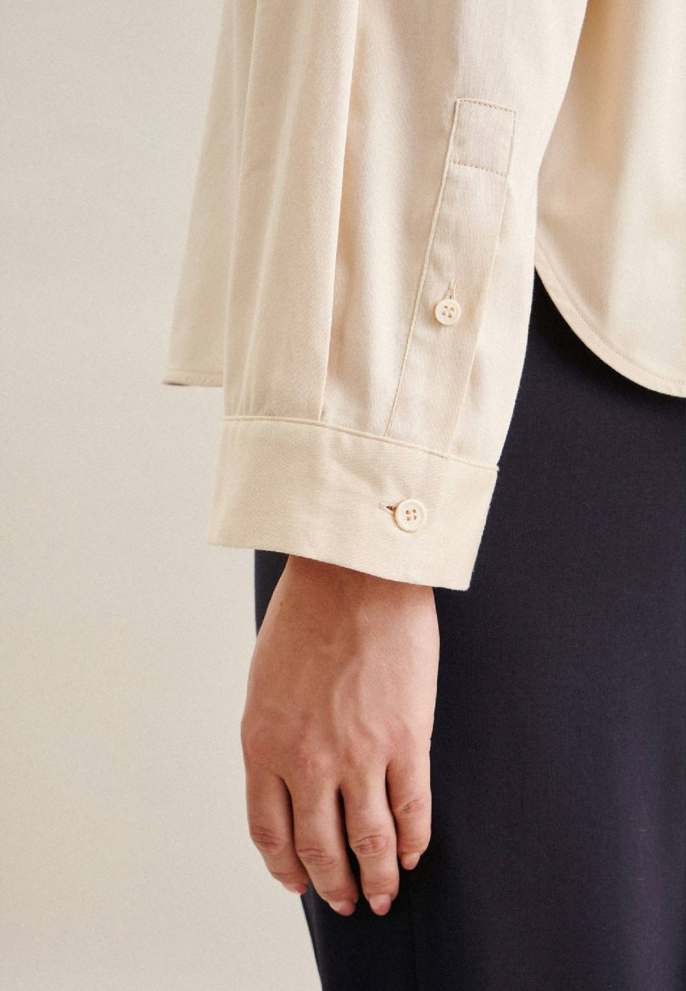 Seidensticker Satin Hemdbluse