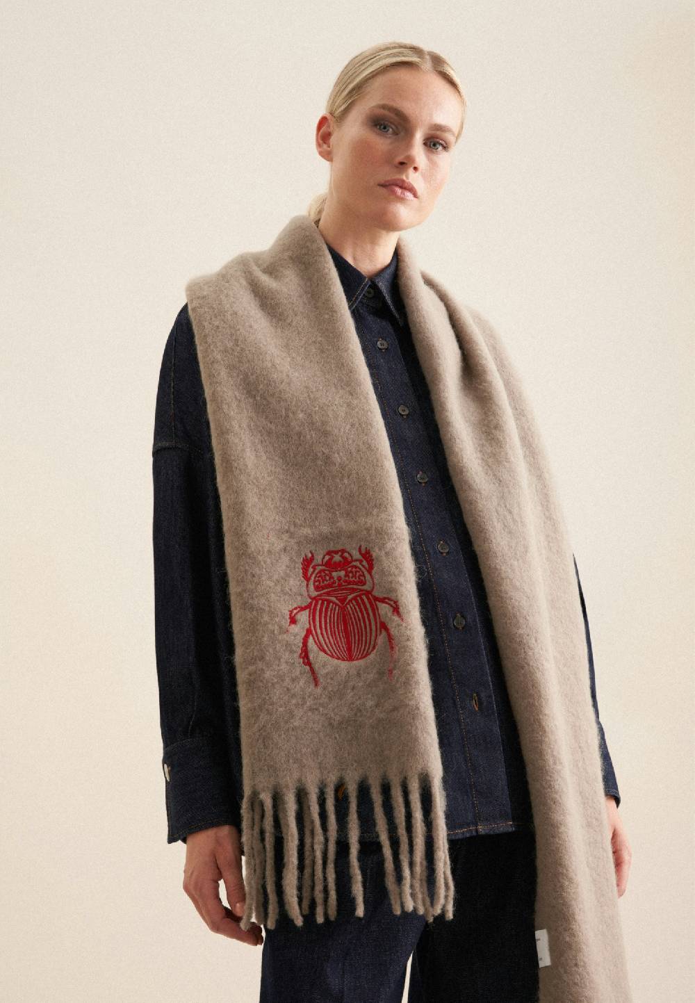 Seidensticker Schal Aus Alpakamischung