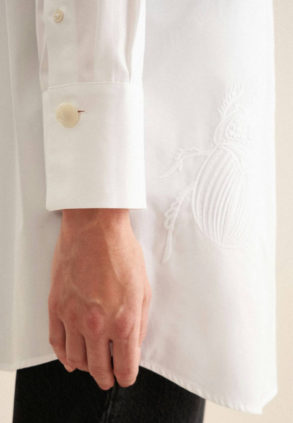 Seidensticker Twill Longbluse