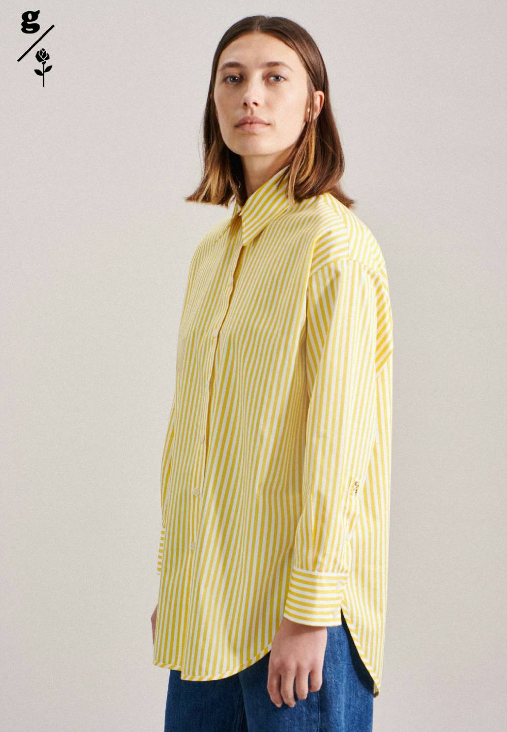 Seidensticker Twill Longbluse