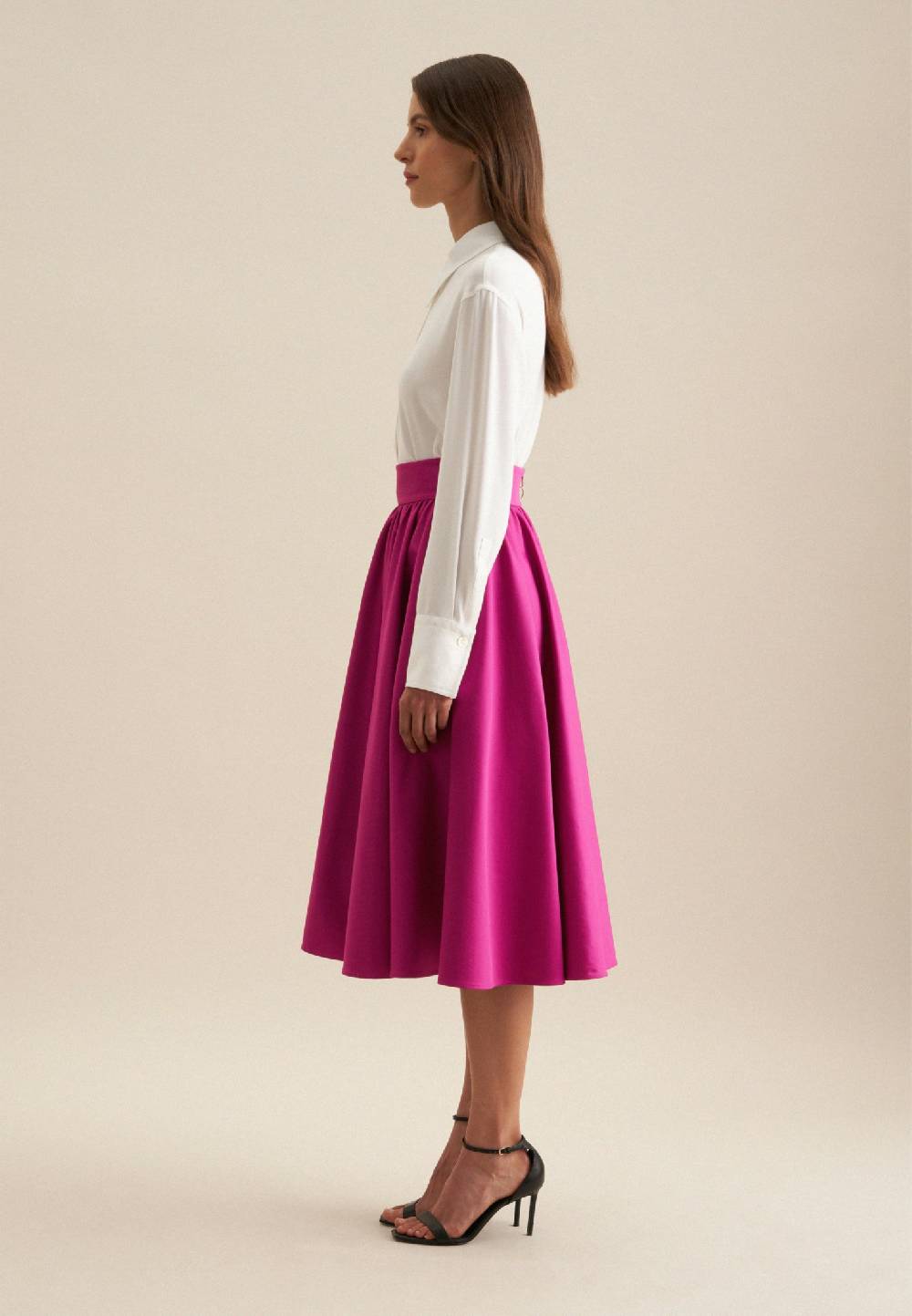 Seidensticker Twill Midi Rock