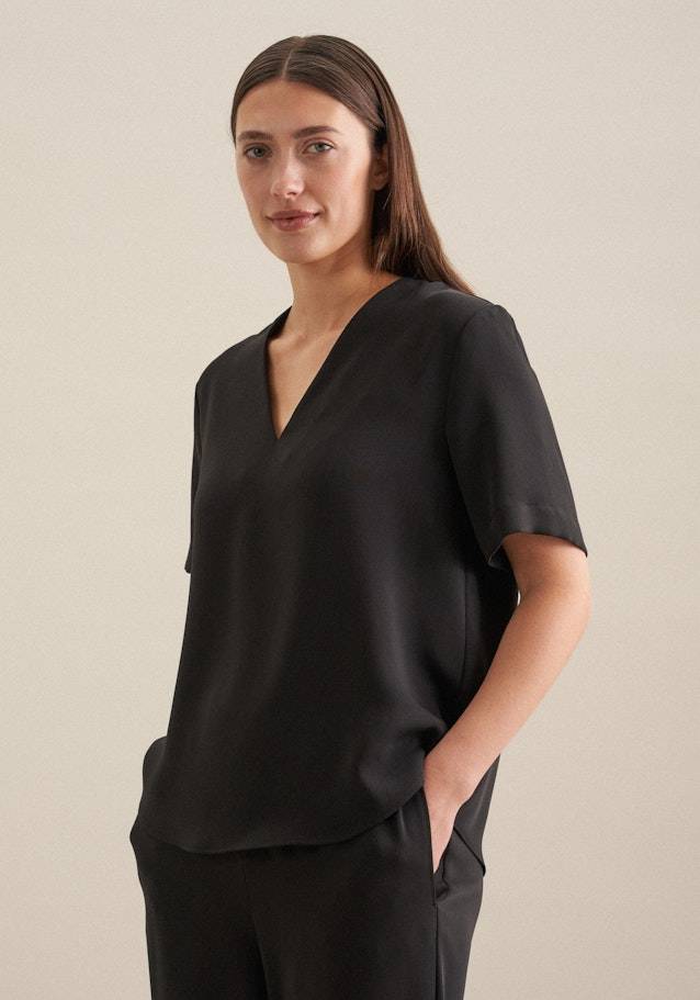 Seidensticker V-Neck Shirtbluse Regular