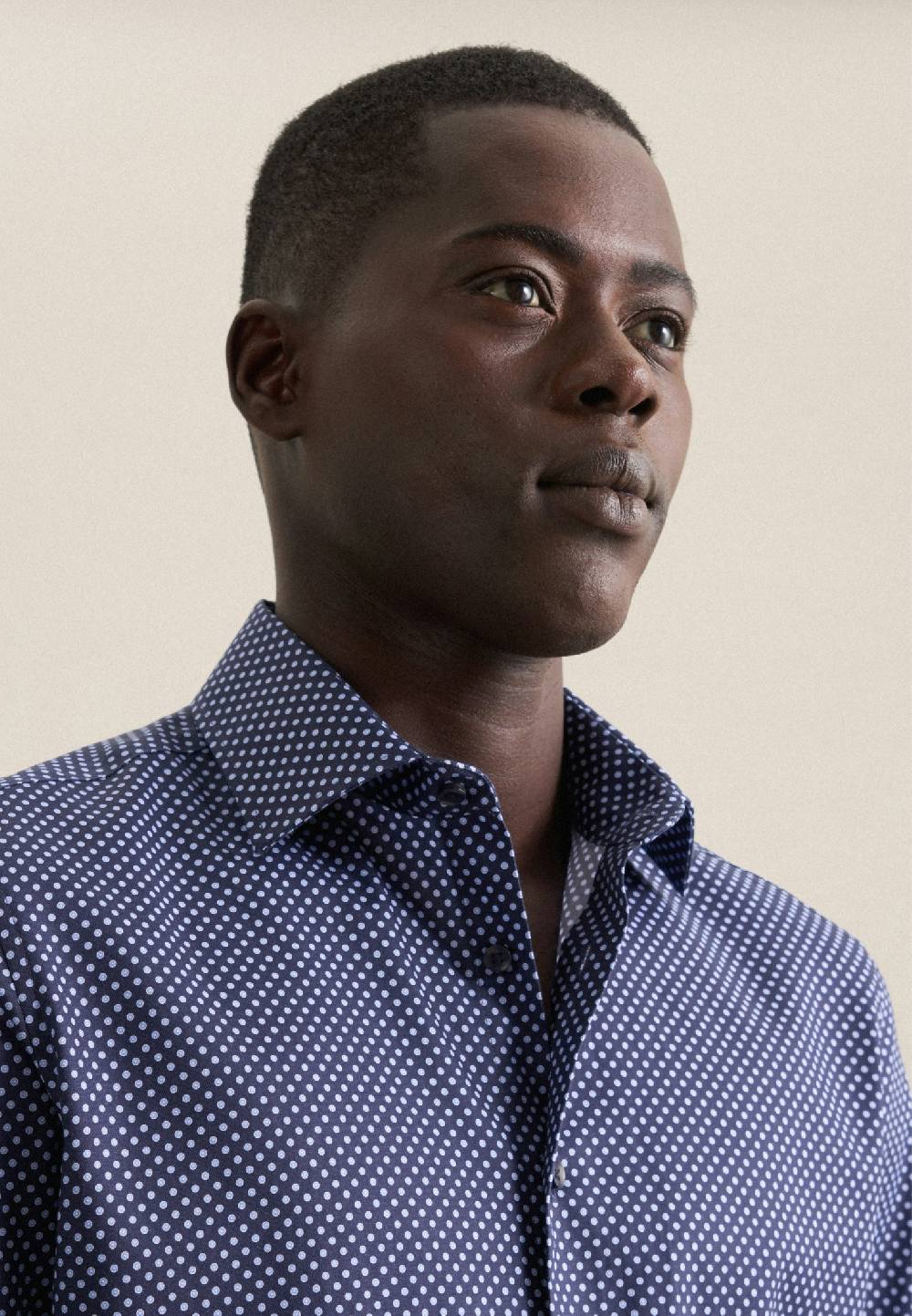 Seidensticker Twill Business Hemd In Shaped Mit Kentkragen Und Extra Langem Arm