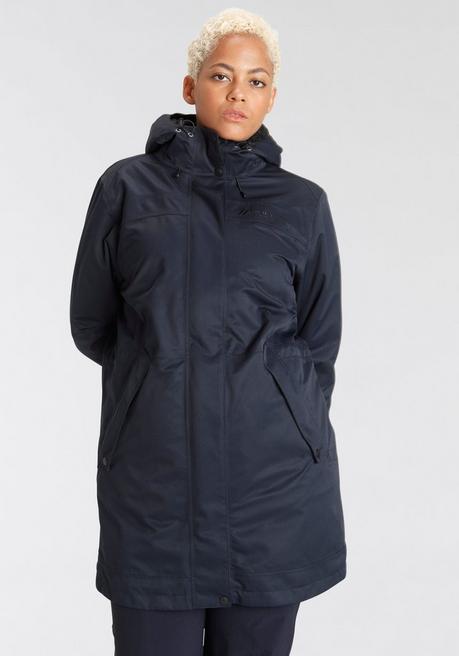 Maier Sports 3-in-1-Funktionsmantel - Dunkelblau Sheego