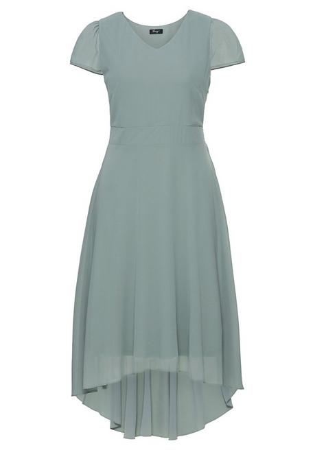 Sheego Abendkleid Mit Flügelärmeln - Eukalyptus Sheego