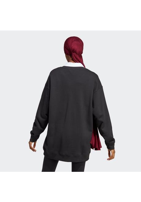 Adidas Sportswear Sweatshirt - Schwarz-weiß Sheego