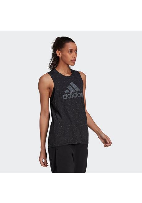 Adidas Sportswear Tanktop - Schwarz Sheego