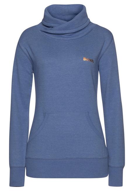 Bench LM LBG Longsweatshirt - Jeans Meliert Sheego