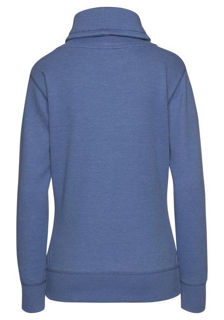 Bench LM LBG Longsweatshirt - Jeans Meliert Sheego