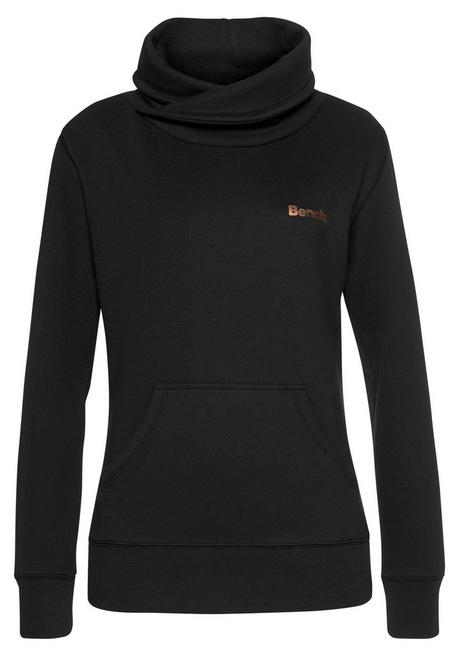 Bench LM LBG Longsweatshirt - Schwarz Sheego