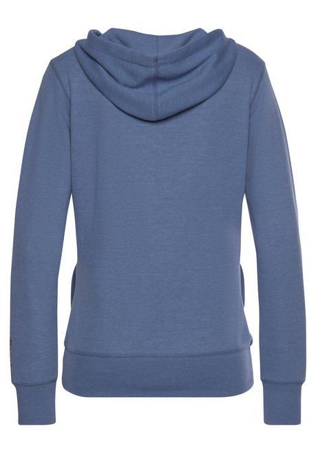 Bench LM LBG Sweatjacke - Jeans Meliert Sheego