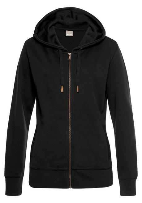 Bench LM LBG Sweatjacke - Schwarz Sheego