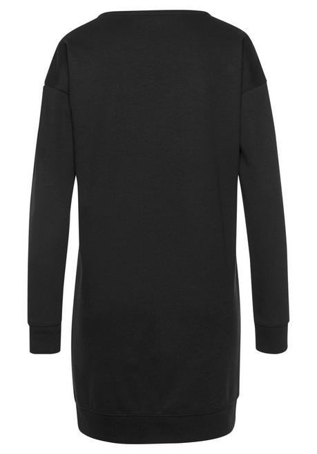 Bench LM LBG Sweatkleid - Schwarz Sheego