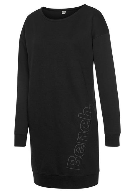 Bench LM LBG Sweatkleid - Schwarz Sheego