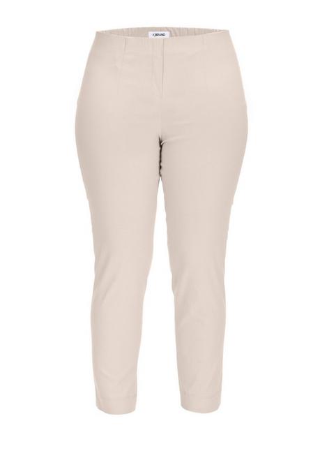 KjBRAND Bengalinhose In Ankle-Länge, Mit Schlupfbund - Beigefarben Sheego