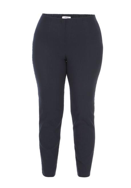 KjBRAND Bengalinhose In Ankle-Länge, Mit Schlupfbund - Marine Sheego