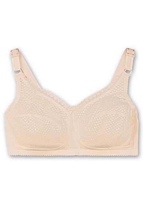 Miss Mary BH Ohne Bügel Mit Cups Aus Stabiler Spitze - Natur Sheego
