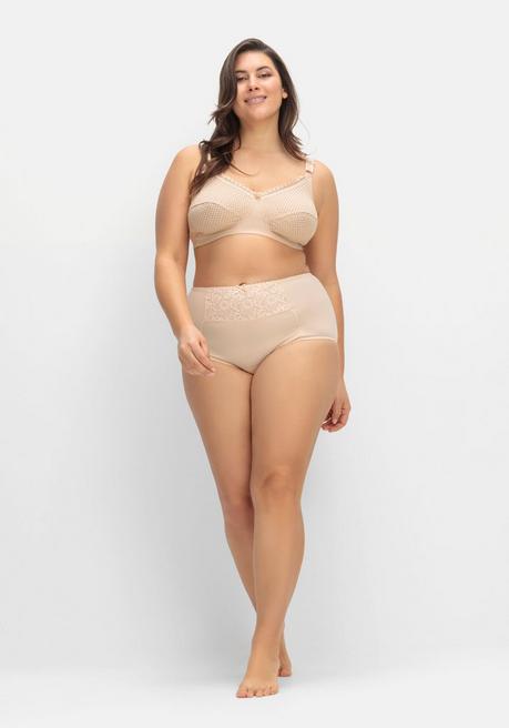 Miss Mary BH Ohne Bügel Mit Cups Aus Stabiler Spitze - Natur Sheego