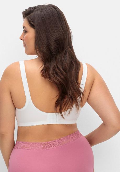 Miss Mary BH Ohne Bügel Mit Cups Aus Stabiler Spitze - Weiß Sheego