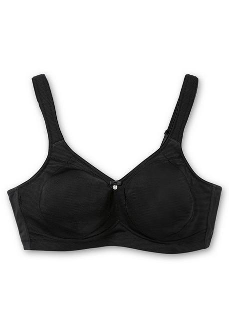 Susa BH Ohne Bügel, Mit Vorgeformten Cups - Schwarz Sheego