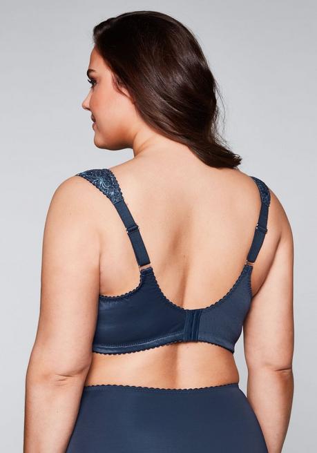 Sheego BH Ohne Bügel Mit Wattierten Cups - Saphir Sheego