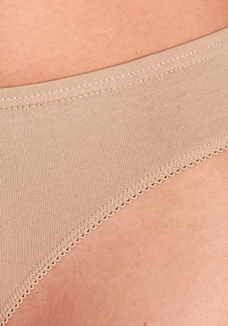 PETITE FLEUR Bikinislip - Hautfarben+schwarz+weiß Sheego