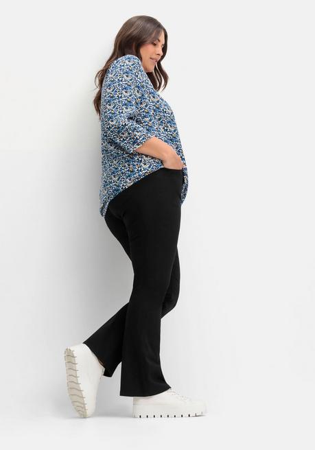 Sheego Bootcut-Hose Im Curvy-Schnitt SUSANNE - Schwarz Sheego