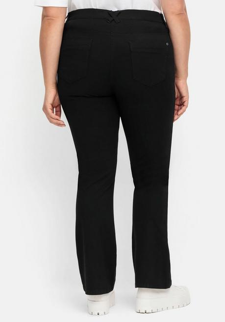 Sheego Bootcut-Hose Im Curvy-Schnitt SUSANNE - Schwarz Sheego