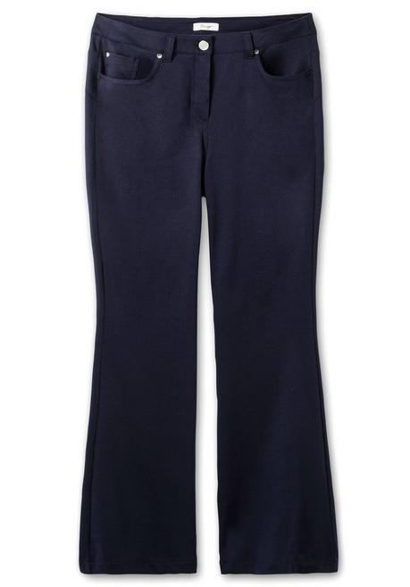 Sheego Bootcut-Hose In Five-Pocket-Form, Elastische Qualität - Nachtblau Sheego