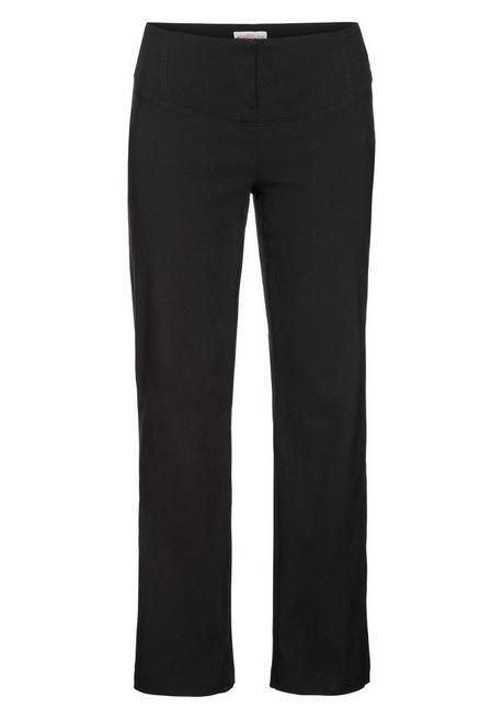 Sheego Bootcut-Hose Mit Shaping-Effekt - Schwarz Sheego