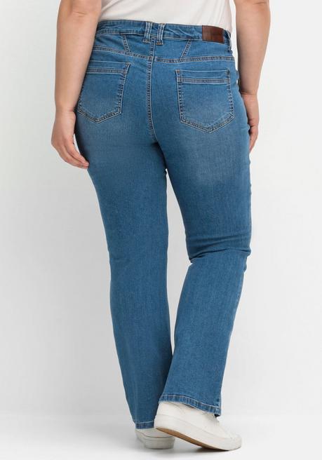 Sheego Bootcut-Jeans In Curvy-Schnitt SUSANNE - Blue Denim Sheego