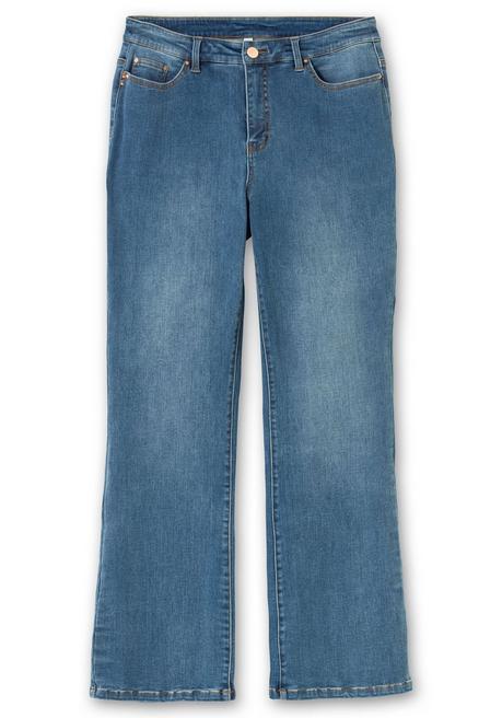 Sheego Bootcut Stretch-Jeans Mit Bodyforming-Effekt - Blue Denim Sheego