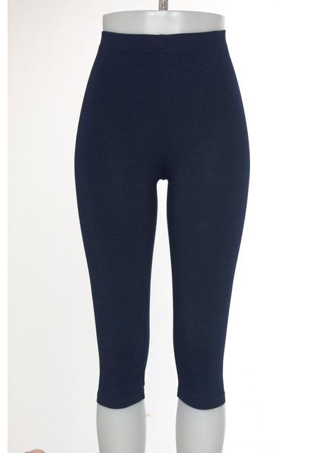 Vivance Active Doppelpack Capri-Leggings - Jeansblau Sheego