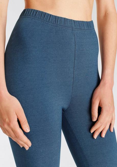 Vivance Active Doppelpack Capri-Leggings - Jeansblau Sheego