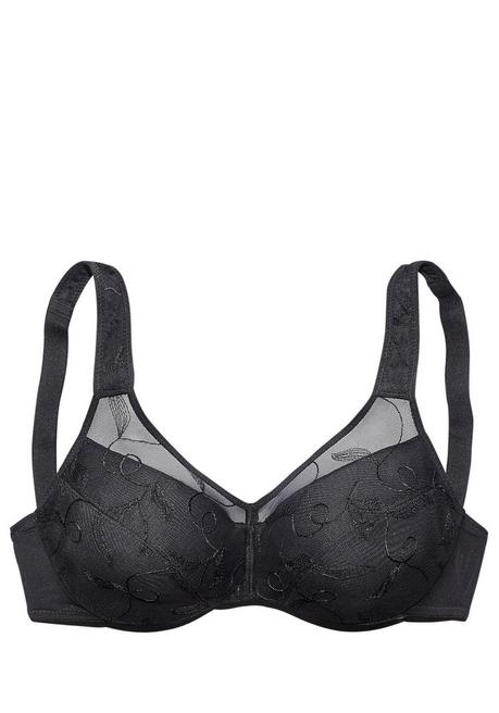 PETITE FLEUR Doppelpack Minimizer-BHs Mit Unterlegten Cups - Puder+schwarz Sheego