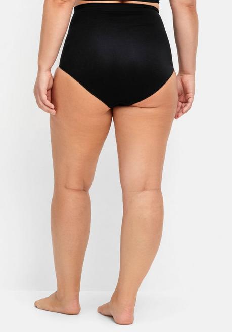 Sheego Doppelpack Shaping-Formslips, Extrahohe Taille - Hautfarben+schwarz Sheego