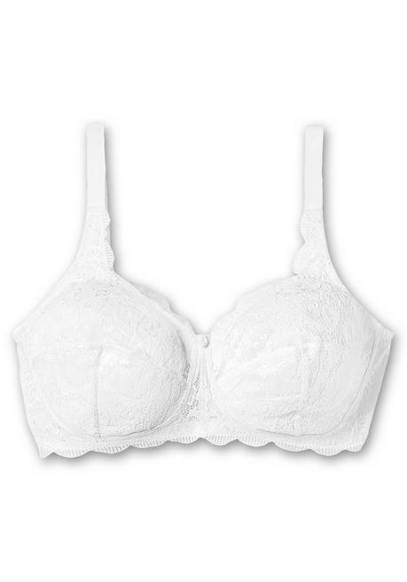 Susa Doppelpack Spitzen-BHs Ohne Bügel - Schwarz+weiß Sheego