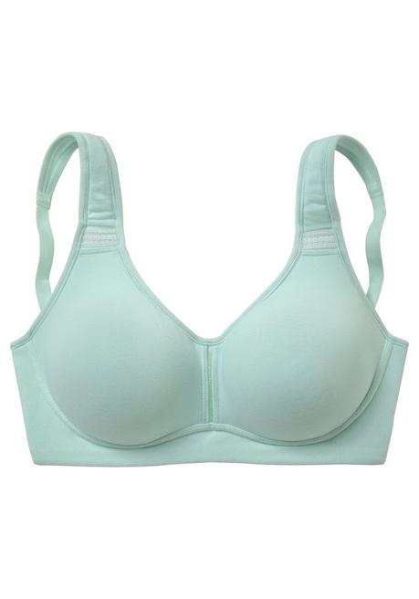 PETITE FLEUR Doppelpack T-Shirt-BHs - Mint+weiß Sheego