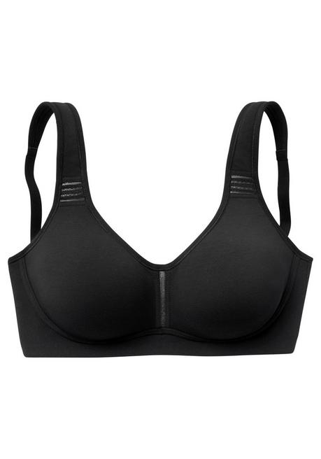 PETITE FLEUR Doppelpack T-Shirt-BHs - Schwarz+weiß Sheego