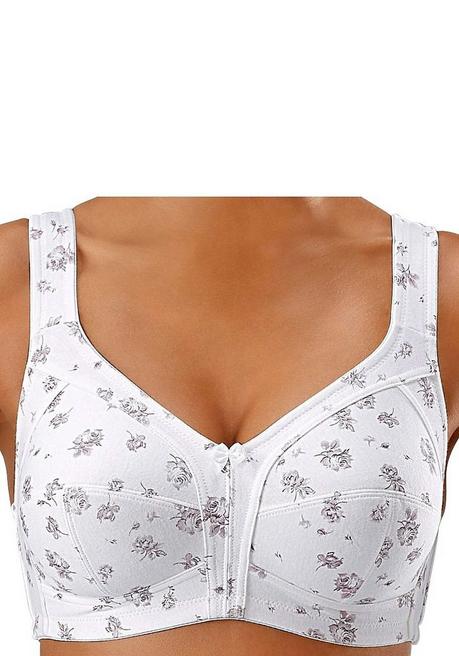 SUSA CREATION Entlastungs-BH - champagner bedruckt sheego